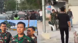 Aksi Heroik Anggota TNI di Medan