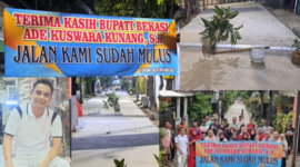 Foto: Ketua RT 08 RW 19 Perumahan Villa Mutiara Gading 3, Muklis