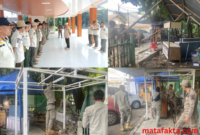 Satpol PP Kota Bekasi Tertibkan Lapak Para PKL, Rabu 7 Mei 2025
