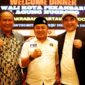 Foto: Ketua PWI Bekasi Raya, Ade Muksin Bersama Pengurus PWI Provinsi Jawa Barat