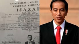 Foto: Mantan Presiden Joko Widodo (Jokowi) & Ijazah UGM