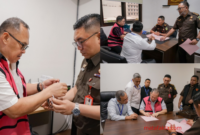 Foto: Para Tersangka Kasus Infor Gula 