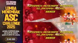 Kejaksaan Agung Gelar Lomba Menembak