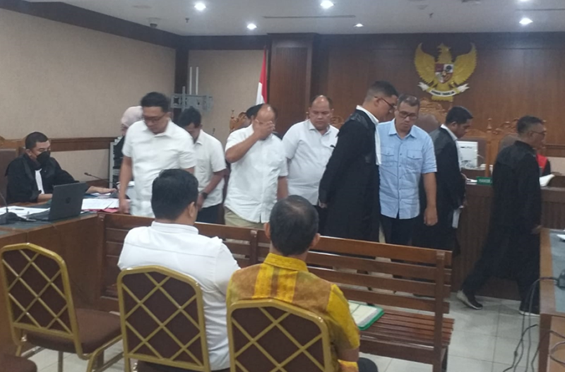 Foto: Persidangan Tipikor Hadirkan 7 Saksi Fakta Termasuk Oknum Jaksa Kejaksaan Negeri Jakarta Barat 