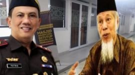 Foto: Kepala Kejati Jakarta, Patris Yusrian Jaya & Mantan Penasehat KPK, Abdullah Hehamahua 