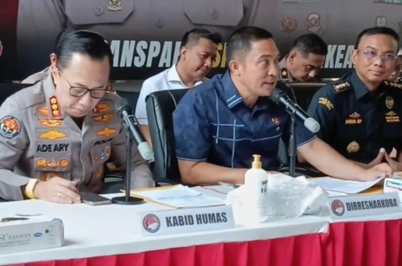 Direktur Reserse Narkoba Polda Metro Jaya, Kombes Ahmad David