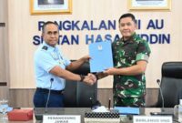 Audit Itkoopsudnas di Lanud Sultan Hasanuddin