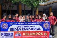 Foto: Pelepasan KKM Mahasiswa UNIBA 2025 