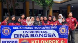 Foto: Pelepasan KKM Mahasiswa UNIBA 2025 