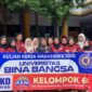 Foto: Pelepasan KKM Mahasiswa UNIBA 2025 