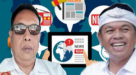 Foto: Penasehat GWI, Agus Budiono (Kiri) dan Gubernur Jawa Barat, Dedi Mulyadi (Kanan)