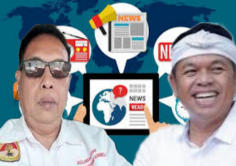 Foto: Penasehat GWI, Agus Budiono (Kiri) dan Gubernur Jawa Barat, Dedi Mulyadi (Kanan)