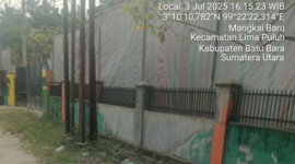 Foto: Lokasi Gudang CPO Ilegal Simalungun, Sumatera Utara