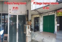 Foto Kantor PT. Binacitra Teknologi Indonesia (PT. BTI) dan PT. Bangun Inspirasi Indonesia (BII) 
