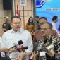 Foto: Jaksa Agung, ST. Burhanuddin dan Ketua Dewan Pers, Komaruddin Hidayat