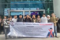 Aksi HAMAS INDONESIA di Kantor Dinas Bina Marga DK-Jakarta