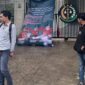 Aksi Forum Komunikasi Mahasiswa Hukum Jakarta Raya (FKMHJR)
