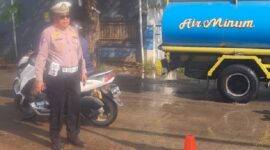 Foto: Kanit Lantas Polsek Cikarang Utara, AKP Carmin Saat Dilokasi 