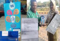 Foto: Saat Kurir Ambil Sempel Susu Frisian Flag