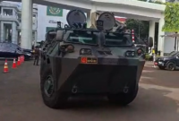 Panser TNI Terparkir Diarea Kejaksaan Agung