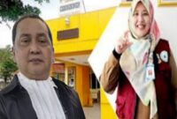 Foto: Zuli Zulkipli, SH (LBH Arjuna Bakti Negara) dan dr. Erni Herdiani (Direktur RSUD Cabangbungin Kabupaten Bekasi)