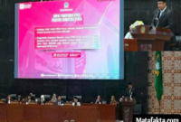 Foto: Gubernur Sumut, Bobby Nasution Saat Sidang Paripurna