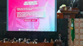 Foto: Gubernur Sumut, Bobby Nasution Saat Sidang Paripurna