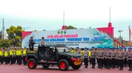 Polda Sumut Pastikan Kesiapan Pengamanan Danau Toba
