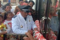 Foto: Kepala Desa Jayamukti, Cikarang Pusat, Iwan (Iwan Gepeng) 