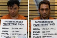Foto: Dua Tersangka