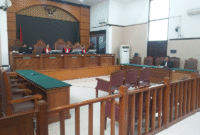 Foto: Suasana Ruang PK Silfester Matutina