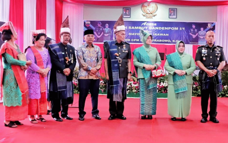 Pisah Sambut Dandenpom I/1 Pematangsiantar