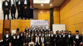 Suasana Pelantikan dan Pengambilan Sumpah