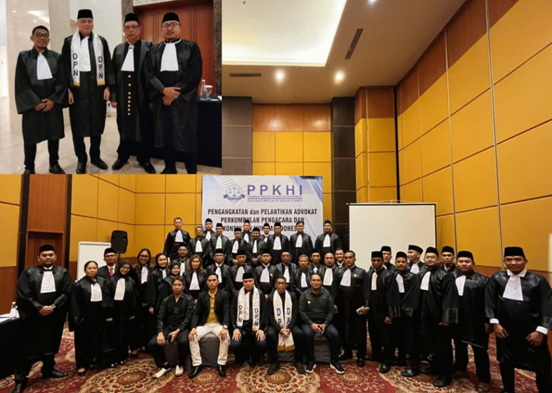 Suasana Pelantikan dan Pengambilan Sumpah