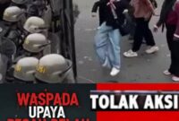 Aksi Demontrasi di DPR