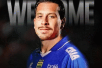 Teks Photo : Thom Haye Gelandang Timnas Yang Gabung Bersama Tim Persib