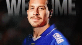 Teks Photo : Thom Haye Gelandang Timnas Yang Gabung Bersama Tim Persib