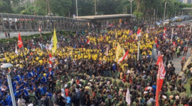 Foto: Aksi Mahasiswa Dari Berbagai Kampus di Jakarta