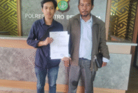 Photo: Asido Rohana Nadeak Saat Mendampingi Korban