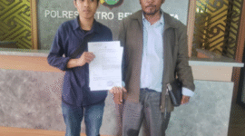 Photo: Asido Rohana Nadeak Saat Mendampingi Korban