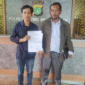 Photo: Asido Rohana Nadeak Saat Mendampingi Korban