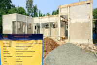 Foto: Proyek Pembangunan Kantor Balai Penyuluhan Pertanian (BPP) Kecamatan Kedung Waringin