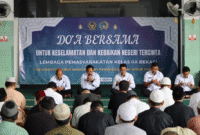Lapas Kelas IIA Bekasi Gelar Doa Bersama