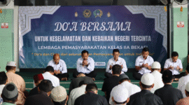 Lapas Kelas IIA Bekasi Gelar Doa Bersama