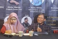 Judicial Review UU Pers: Menjaga Kebebasan Pers dan Kepastian Hukum Jurnalis” di Walking Drums, Jakarta Selatan pada Sabtu 6 September 2025.