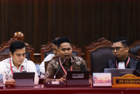Photo: Suasana Persidangan Uji Materi UU Pers di MK