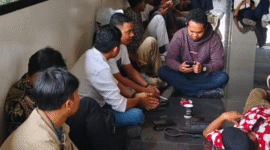 Aktivis Maluku Utara Utara Kepung Sidang PT. WKM vs PT. Position.