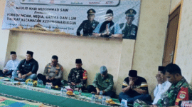 Photo: Suasana Peringatan Maulid Nabi Muhammad SAW di Kecamatan Kedungwaringin 