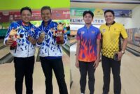 Teks Photo : Atlet - Atlet  Bowling Kabupaten Sukabumi 