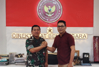 Photo: Brigjen TNI G. Eko Sunarto, S.Pd, M.Si Bersama Ketua Umum Baramuda 08, Rhesa Yogaswara